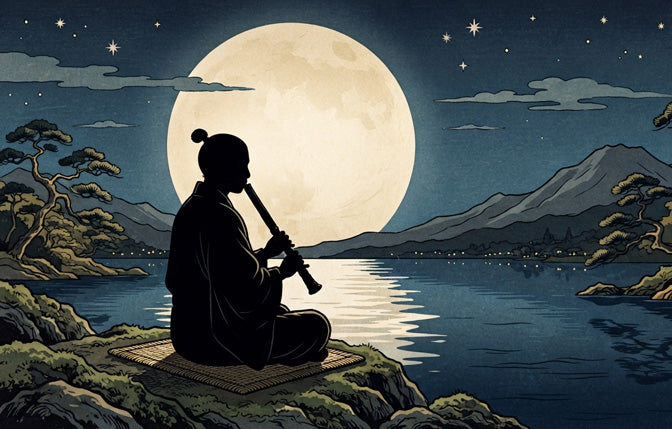 Mizumi the lake by Ricardo Zapata sensei - Ukiyo technique
