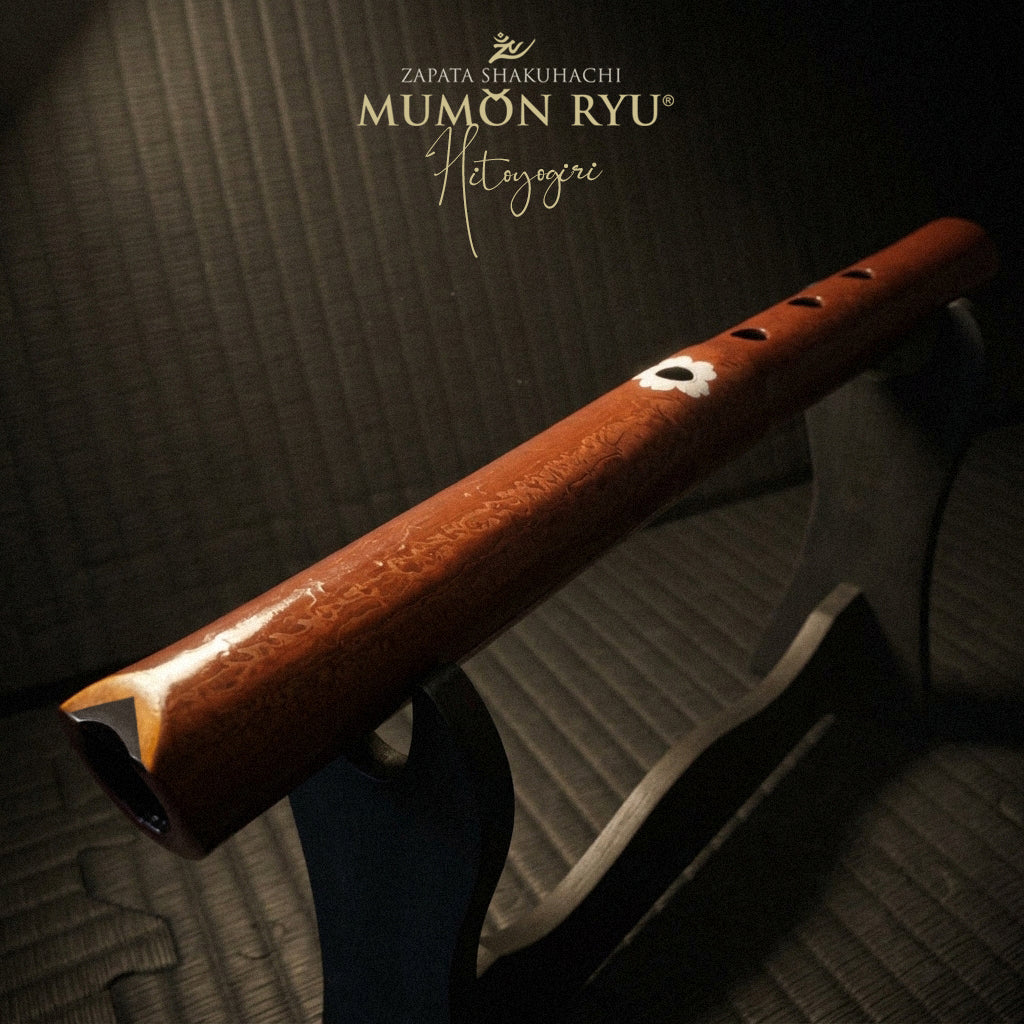 Hitoyogiri Series - Bamboo Flute Rootless Zapata shakuhachi mumon ryu