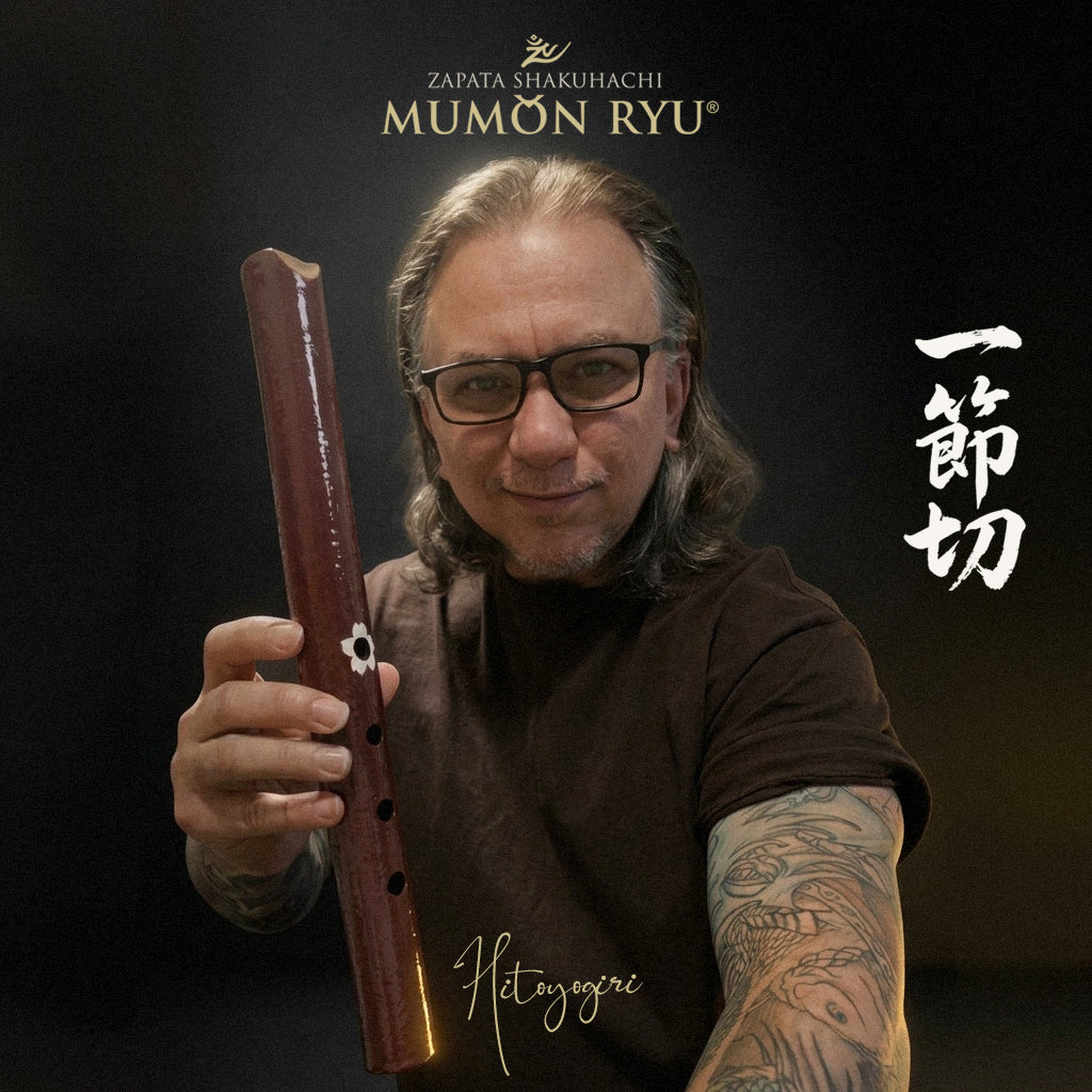 Hitoyogiri Series - Bamboo Flute Rootless Zapata shakuhachi mumon ryu