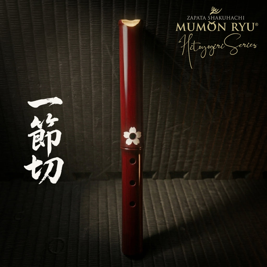 Hitoyogiri Series - Bamboo Flute Rootless Zapata shakuhachi mumon ryu