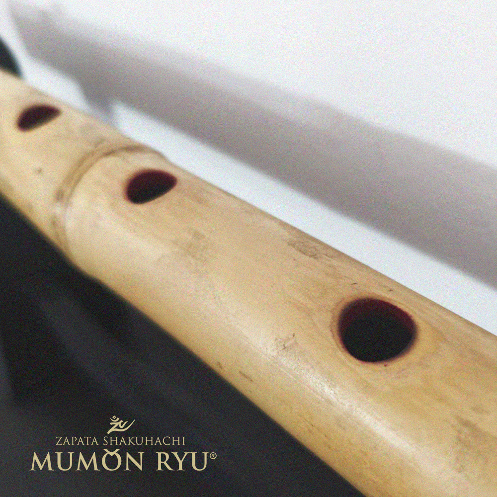 Jinashi Shakuhachi Bamboo Flute – Rootless Series | Key 1.8 D4 | Zapata
