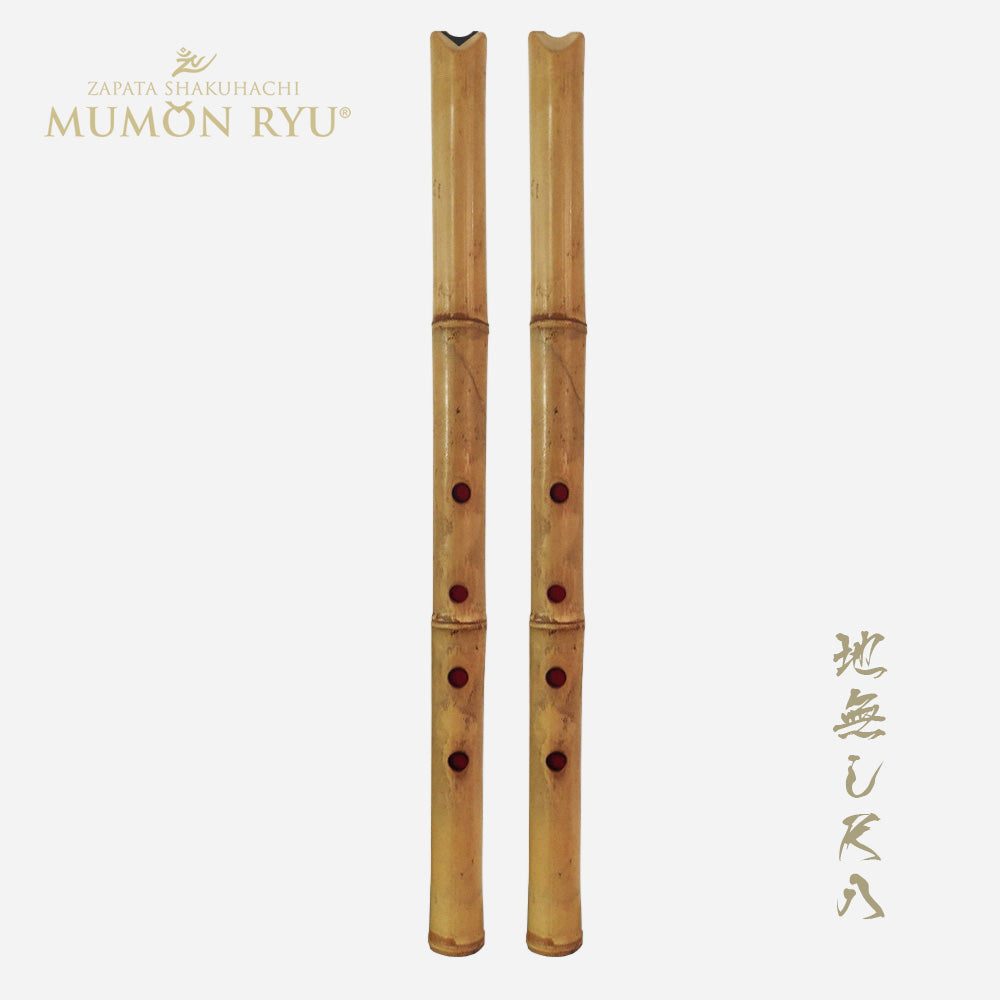 Jinashi Shakuhachi Bamboo Flute – Rootless Series | Key 1.8 D4 | Zapata
