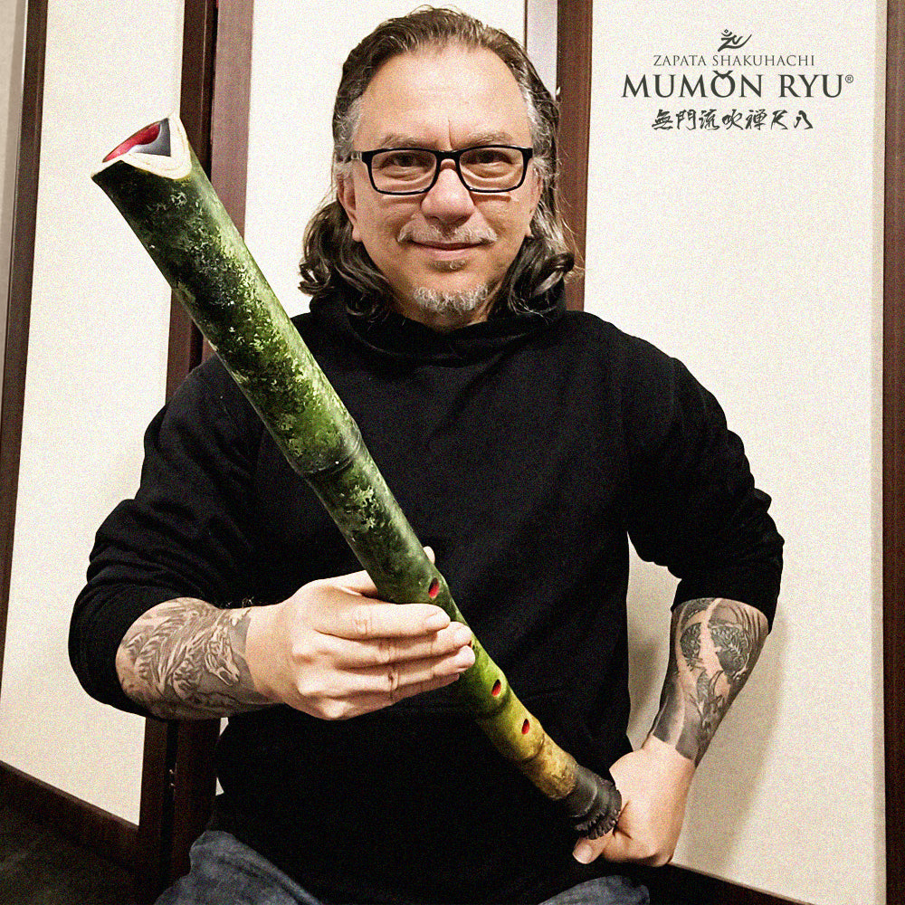 Jiari Shakuhachi Bamboo Flute – GEM Series | Professional | Keys D4-G3 | Zapata